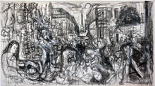 Load image into Gallery viewer, Painting: After the Plague Party, Parisian Celebration